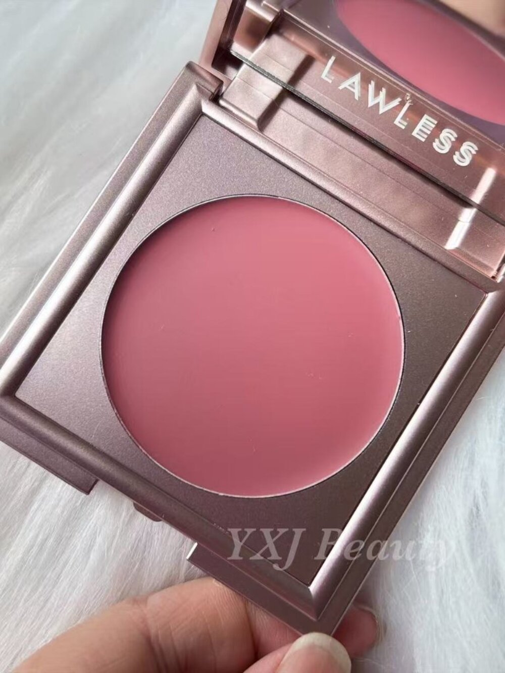 New LAWLESS Pinch My Cheeks Soft-Blur Cream Blush~Rosebud~Full Size~Discontinued